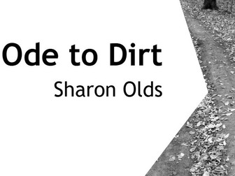 Ode to Dirt - English Literature