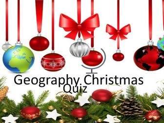 Geography Christmas Quiz