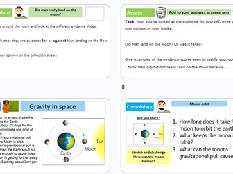 The moon KS3 Science