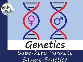 Superhero Genetics: Punnett Square Practice Problems