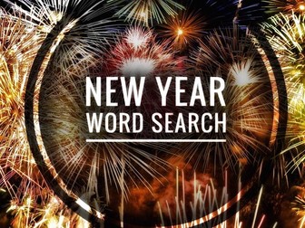 New Year Wordsearch