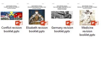 AQA GCSE History revision booklets