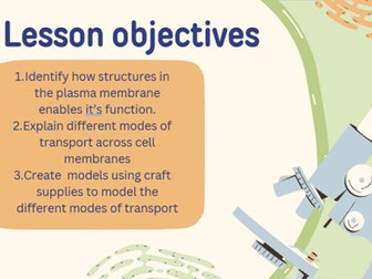 T Level Health - Transport Across Membranes