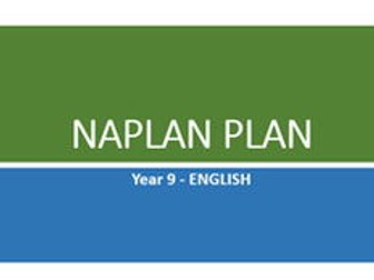 BUNDLE: NAPLAN - Year 9