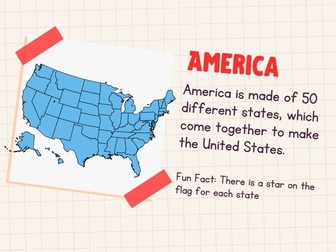 Learning about the USA Power Point