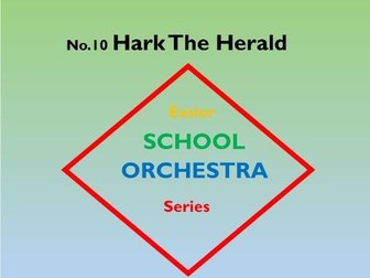 EASIER SCHOOL ORCHESTRA SERIES 10 Hark The Herald