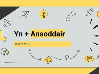Yn + Ansoddair
