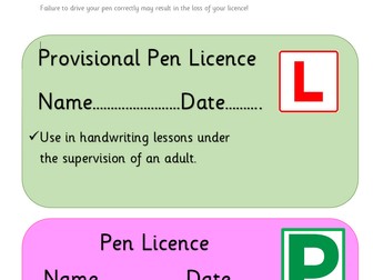 Pen License