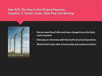 The Boy in the Striped Pyjamas Chapter 7: Pavel