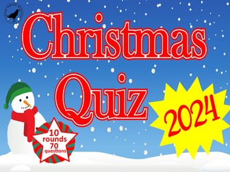 Christmas Quiz 2024 - End of Term Quiz