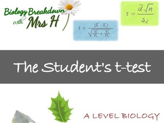 Student's t-test - paired and unpaired