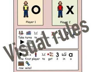 Noughts and Crosses Visual Rules