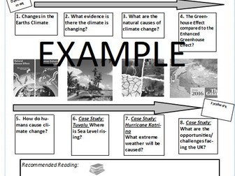 GCSE OCR B Lesson sequence overview