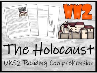 UKS2 The Holocaust Reading Comprehension Activity