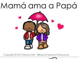 Mini Book-Syllable “A” in Spanish.