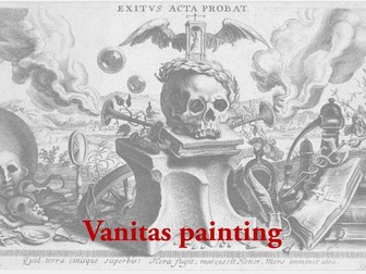 Vanitas painting- from traditional to Contemporary