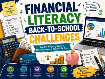 Financial Literacy Back-to-School Challenges