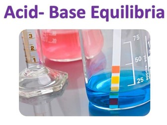 Acid-Base Equilibria Booklet A2 Chemistry