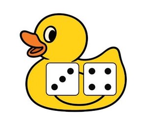 Duckling subitising - hook the duck