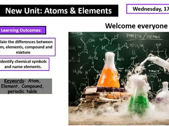 Year 7 - Atoms & Elements (Full Lessons)