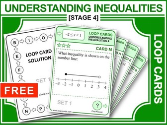 Inequalities 4 (Loop Cards)