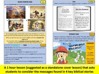 Bible Stories (Cover) Lesson