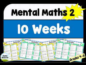 Daily Mental Maths 2 | Grade 4 & 5