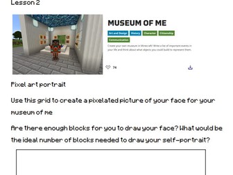 Minecraft Museum of Me COMPUTING