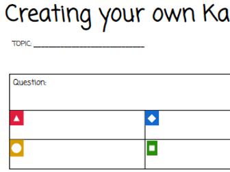 Create your own Kahoot