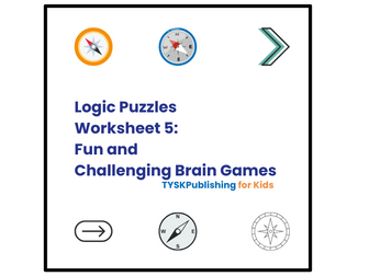 Logic Puzzles Worksheet 5: Fun and Challenging Brain Games