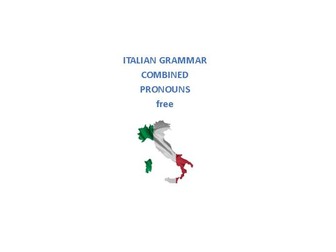 Italian Grammar: Double Object Pronouns