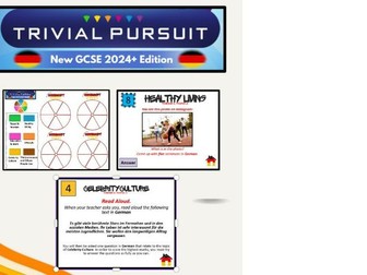 German Trivial Pursuit -  NEW GCSE 2024+