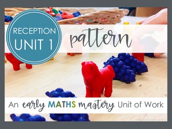 Pattern - Reception Maths Mastery planning