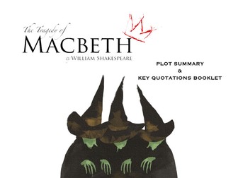 Comprehensive Macbeth Quotation Booklet