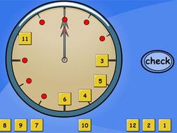 Fill the Digits on the Clock
