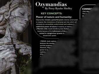 Ozymandias Grade 9 analysis
