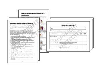 Dyspraxia Checklist – A Practical Screening & Support Tool