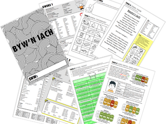 Llyfryn ‘Byw’n Iach’ (CA3) / ‘Healthy Living’ Booklet (KS3)