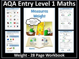 Weight: AQA Entry Level 1 Maths