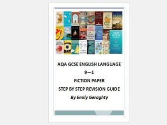 AQA GCSE English Paper 1 - Revision Booklet
