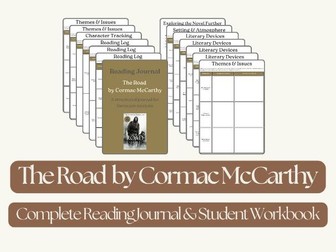 The Road by Cormac McCarthy – Complete Reading Journal & Study Guide