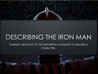 Year 4  Interview Lesson The Iron Man