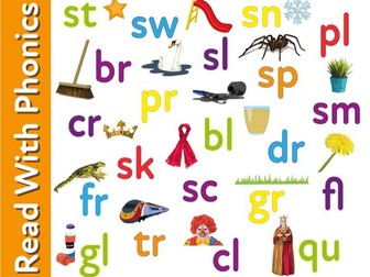 Introducing Initial Consonant Blends (3+)