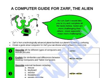 Alien-Themed Hardware and Software Guide
