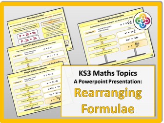 Rearranging Formulae