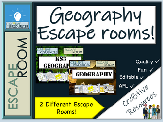 Geography Escape Rooms