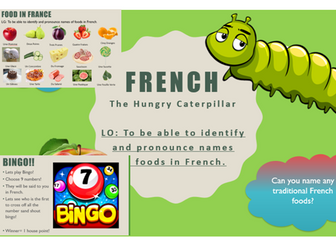 Upper KS2 French Lesson bundle (year 4, 5, 6)