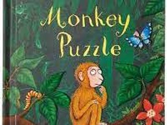 ´Monkey puzzle´ Reading comprehension. Early years, KS1