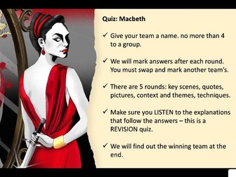 Macbeth Quiz