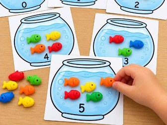 Fish bowl counting to 10